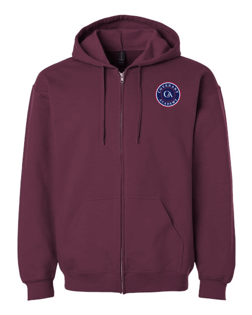 Unisex Softstyle® Full-Zip Hooded Sweatshirt