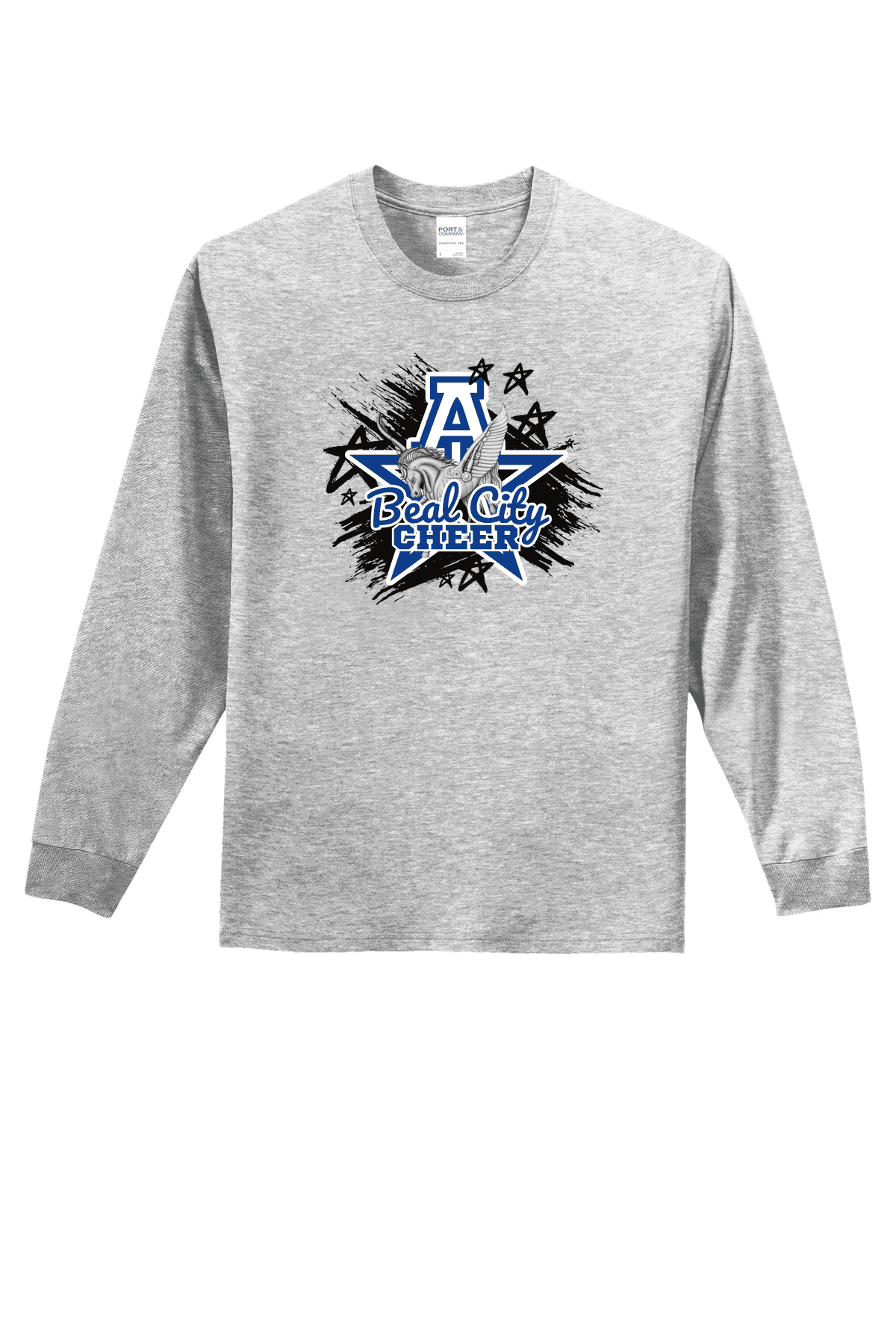 Port & Co Long Sleeve Essential Tee. PC61LS