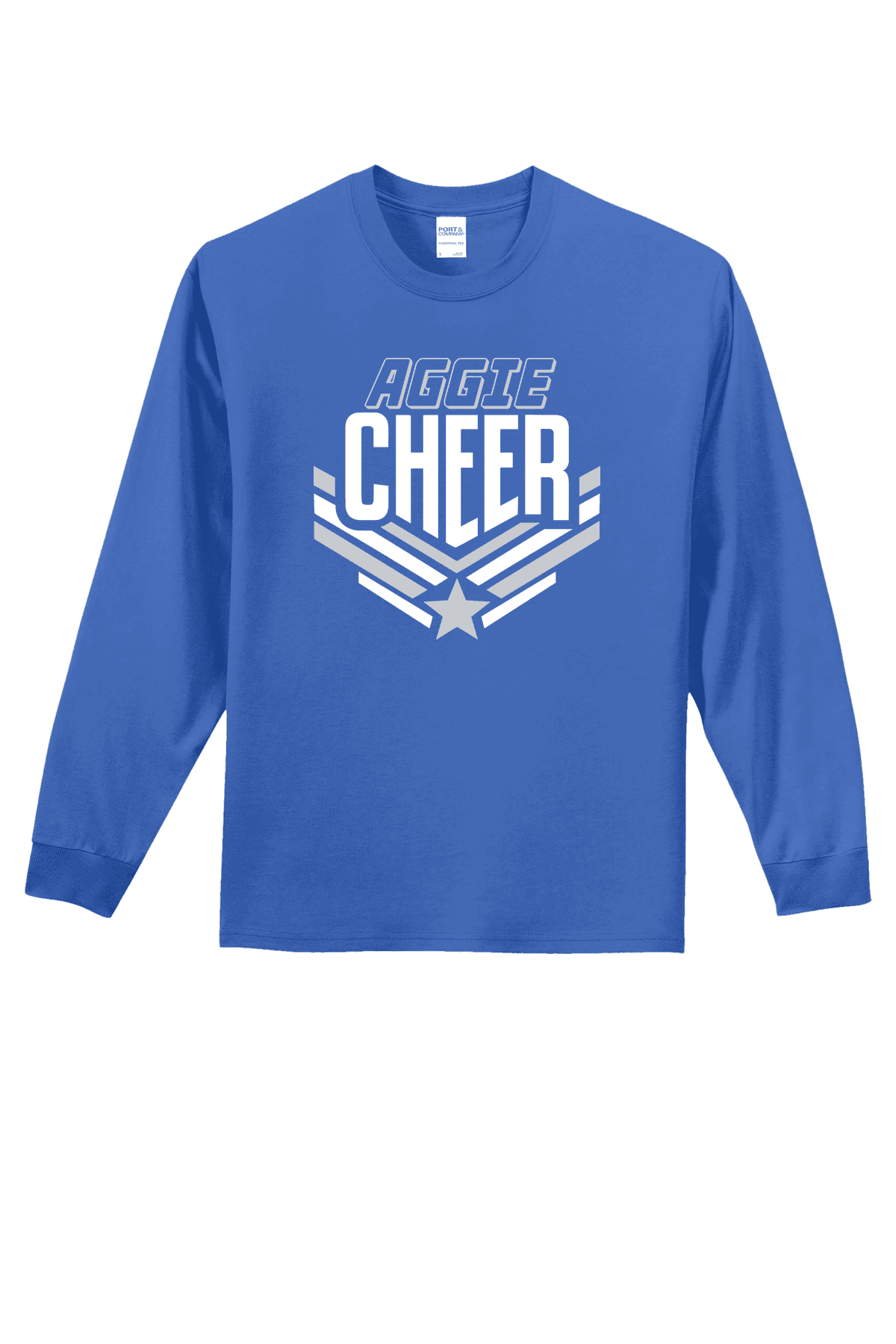 Port & Co Long Sleeve Essential Tee. PC61LS